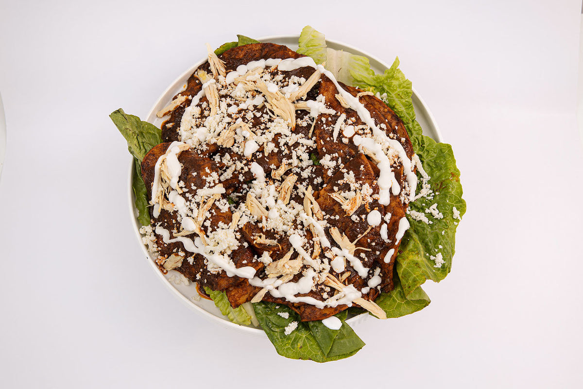 Mole Enchiladas with Chicken